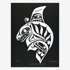 Spirit of the Killerwhale print by Native Artist Karla L West