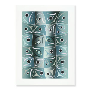 Broken Circle Print by Northwest Coast Native Artist Susan Point