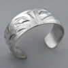 Silver Eagle Bracelet by Northwest Coast Native Artist Alvin Adkins