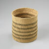 Spruce Root Woven Berry Pattern Basket by Northwest Cost Native Artist Isabel Rorick