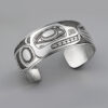 Silver Sea Lion Bracelet by Northwest Coast Native Artist Barry Wilson