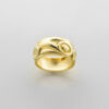 Gold Raven Ring by Northwest Coast Artist Mark Preston