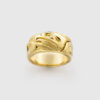 Gold Eagle Ring by Northwest Coast Artist Mark Preston