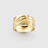 Gold Eagle Ring by Northwest Coast Native Artist Allen Thompson