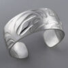 Silver Eagle Bracelet by Northwest Coast Native Artist Alvin Adkins