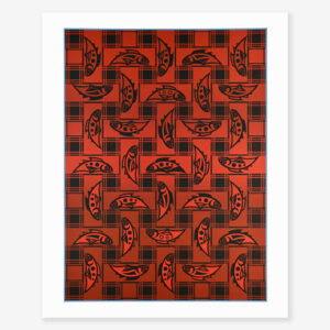 Salmon Blanket Print by Northwest Coast Native Artist Susan Point