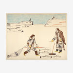 Inuit Native Artist Peter Pitseolak from Cape Dorset