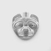 Silver Beaver Pendant by Northwest Coast Native Artist Lyle Wilson