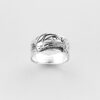 Silver Thunderbird Ring by Northwest Coast Native Artist Lloyd Wadhams Jr.