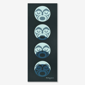 Moon Phases Original Painting by Northwest Coast Native Artist Maynard Johnny Jr.