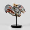 Wood and Bark Eagle Mask by Northwest Coast Native Artist Tom Hunt