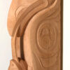 Don Yeomans Art. Raven & Frog Totem Pole - Red Cedar Wood.