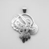 Silver Hummingbird Pendant by Northwest Coast Native Artist Frank Paulson