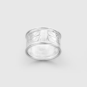 Silver Eagle Ring by Native Artist William Cook