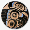 Wood Eagle Panel by Northwest Coast Native Artist Klatle Bhi