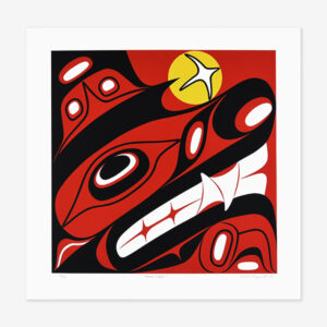 Haida Wolf Print by Northwest Coast Native Artist Lyle Campbell