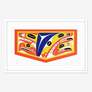 Framed Supernatural Beings Print by Northwest Coast Native Artist Robert Davidson