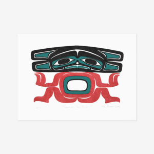 Northern Man Print by Northwest Coast Native Artist Stan Bevan