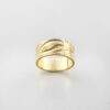 Gold Killerwhale Ring by Northwest Coast Native Artist Alvin Adkins