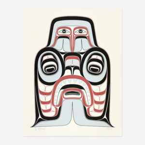 k'aaxada awga Shark Print by Northwest Coast Native Artist Tyson Brown