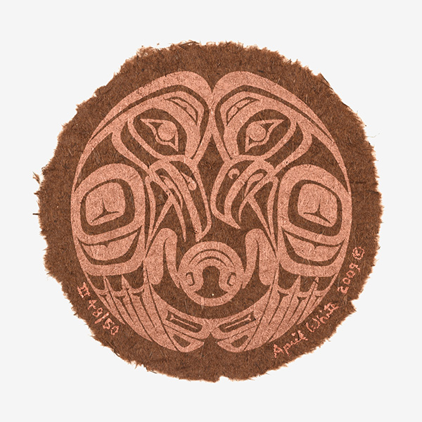 Conception: Zygote in Telophase I (Copper) Print by Northwest Coast Native Artist April White