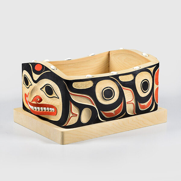 Killerwhale & Thunderbird Bowl by Northwest Coast Native Artist Don Yeomans