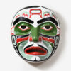 Wood Portrait Mask by Northwest Coast Native Artist Raymond Shaw