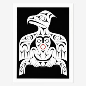 Thunderbird Print by Northwest Coast Native Artist Dylan Thomas