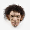 Wood and Hair Wild Man Mask by Northwest Coast Native Artist Joe David