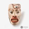 Wood and Copper Shaman Mask by Northwest Coast Native Artist Joe David