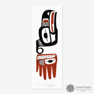 Thunderbird Dancer Acrylic Painting by Northwest Coast Native Artist Ben Houstie