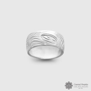 Silver Eagle Ring by Northwest Coast Native Artist John Lancaster