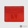 Genuine leather card holder by Haida designer Dorothy Grant