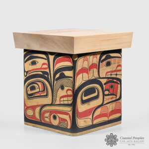 Tsimshian Cedar Bentwood Box by Northwest Coast Native Artist Corey Moraes