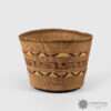 Twined Spruce Root Basket by Northwest Coast Native Artist