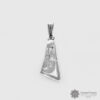 Silver Eagle Pendant Engraved by Northwest Coast Native Artist Harold Alfred