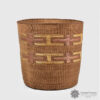 Twined Spruce Root Basket by Northwest Coast Native Artist