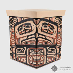 Wood Eagle Box by Northwest Coast Native Artist David Boxley
