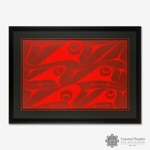 Occupied Print by Northwest Coast Native Artist Robert Davidson