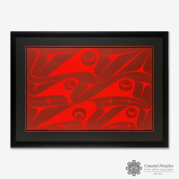 Occupied Print by Northwest Coast Native Artist Robert Davidson