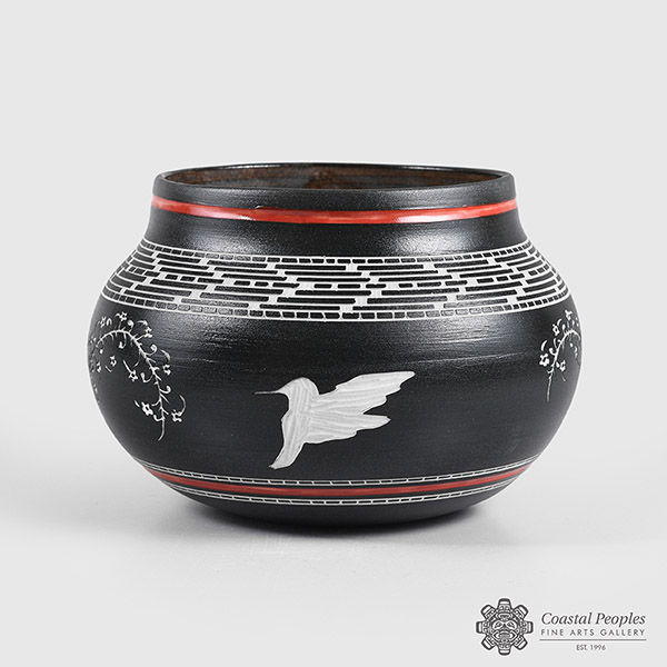 Porcelain Bowl by Northwest Coast Native Artist Patrick Leach