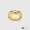 Killerwhale Ring, Daniel Neel 14k gold golden yellow native artist northwest coast people