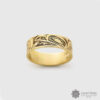 Raven & Light Ring, David Neel 14k golg dolden yellow native artist pacific northwest coast people