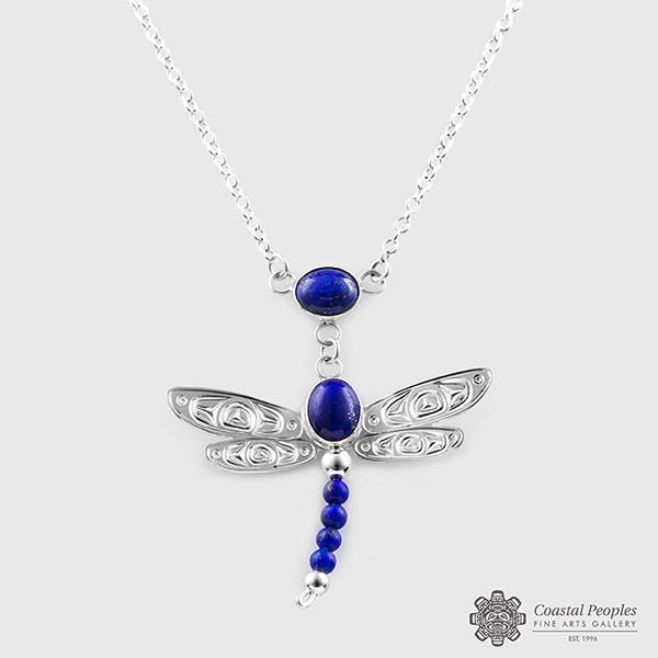 Dragonfly Pendant Blue Topaz – River's Edge Gems