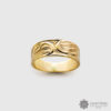 Yellow Gold Eagles Ring by Northwest Coast Native Artist Corrine Hunt