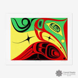 Serigraph by Pacific Northwest Coast Native Artist Lyle Campbell