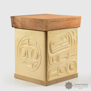 Woo Wagle and Killer Whale Box by Northwest Coast Native Artist Corey Bulpitt