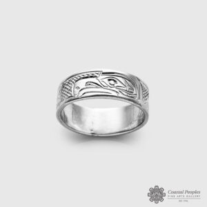 Silver Eagle Ring by North West Coast Artist Don Lancaster