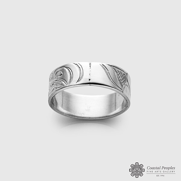 Sterling silver Hummingbird ring by Native Artist Don Lancaster