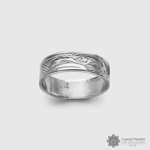 Sterling silver Eagle ring by Native Artist Don Lancaster